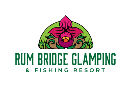 Rum Bridge Glamping & Fishing Resort Logo